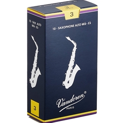 Vandoren Alto Sax Reeds - Traditional - Box of 10