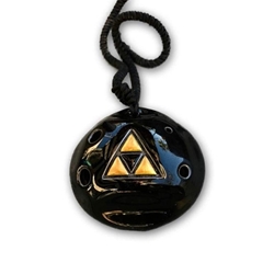 Songbird Ocarina Triforce Pendant - Soprano "Bb"