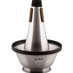 Jo-Ral Mutes TRB6S Tenor Trombone Adjustable Cup Mute - Aluminum Small Bell