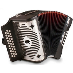 Hohner Panther Accordion (G/C/F (Sol) or F/Bb/Eb (Fa))