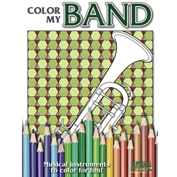 Color My Band Coloring Book -