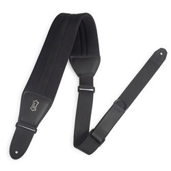 Levy's Leathers MRHNP3-BLK "Right-Height" Guitar Strap - Neoprene 3.25" Wide