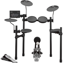 Yamaha DTX452K Electronic Drum Set with Kick Pad, Pedal, and 3 Zone Snare