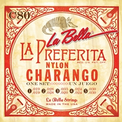 La Bella C80 Charango String Set