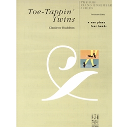 The FJH Piano Ensemble Series: Toe Tappin' Twins - Intermediate