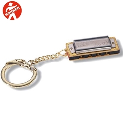 Hohner 109/8C Little Lady Keychain Harmonica 4 Holes