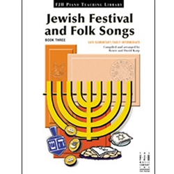 Jewish Festival and Folk Songs - Book 3 -