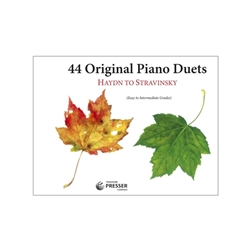 44 Original Piano Duets Haydn to Stravinsky - Intermediate