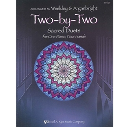 Two-by-Two: Sacred Duets for One Piano, Four Hands - Intermediate