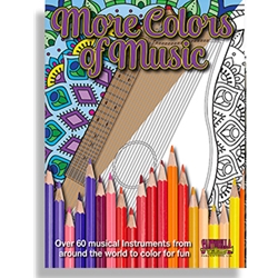More Colors of Music (Coloring Book) -