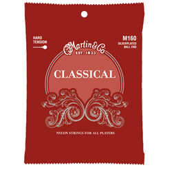 Martin M160 Classical Guitar String Set - Ball End Hard Tension