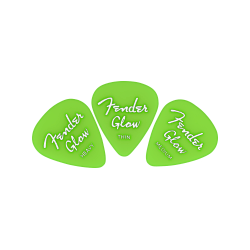 Fender Glow In The Dark 351 Picks - 12-Pack