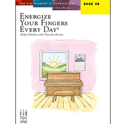 Energize Your Fingers Every Day - Book 3B - Elementary