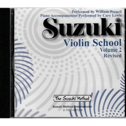 Suzuki Violin School, Volume 2 CD - Revised Edition -