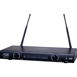 Audio2000's UHF Dual Wireless Mic - Hand/Hand