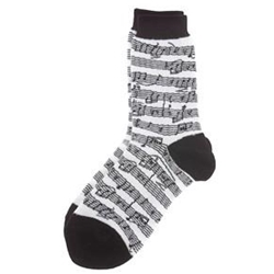AIM 10004K Sheet Music Kid's Socks