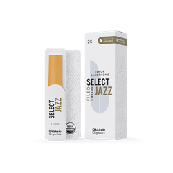 D'Addario Organic Select Jazz Filed Tenor Saxophone Reeds