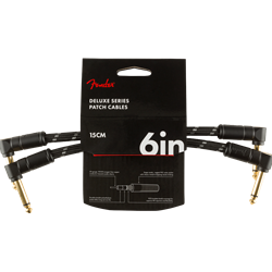 Fender Deluxe Series Patch Cable - 6" - 2-Pack