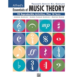 Alfred's Essentials of Music Theory Complete- Teacher's Activity Kit - Teacher's Kit