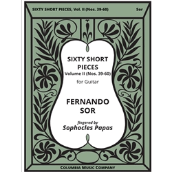 Sixty Short Pieces Volume 2 - Nos. 39 - 6 -