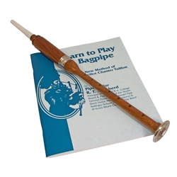 Roosebeck BAGL-BA Bagpipe Practice Chanter w/Book