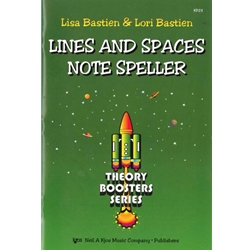 Theory Boosters Lines & Spaces Note Speller -