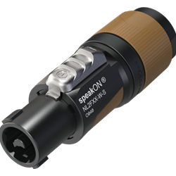 Neutrik NL2FXX-W-S Speak-On Cable Connector Female 2 Pole