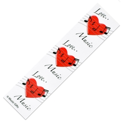 The Music Gifts Company BM04 Love Music Bookmark