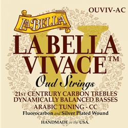 La Bella OUVIV-AC Vivaci Oud Strings - Arabic - C-C