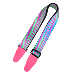 Levy's Leathers MP2OI Guitar Strap - Optical Illusion 2" Wide
