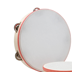 Trophy W308 Tambourine w/Head 8"