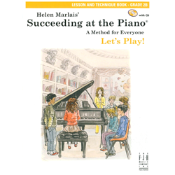 Succeeding at the Piano Lesson & Technique 2B w/CD -
