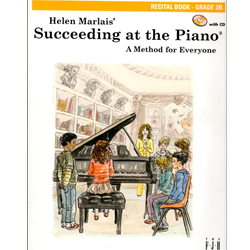 Succeeding at the Piano Recital 2B w/CD -