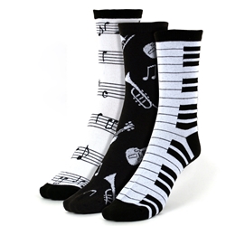 Musical Socks - Set of 3