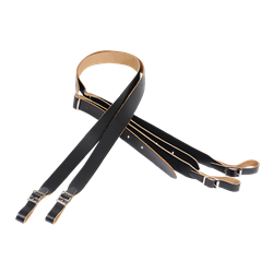 Levy's Leathers M18-BLK Accordion Straps