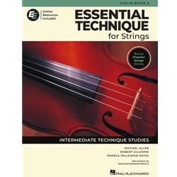 Essential Technique for Strings Book 3 -