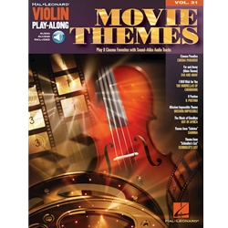 Violin Play-Along Volume 31 - Movie Themes -
