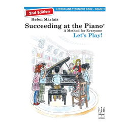 Succeeding at the Piano Lesson & Technique 3 w/CD -