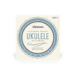 D'Addario EJ88T-8 Uke Strings Nyltech 8-String Set Tenor