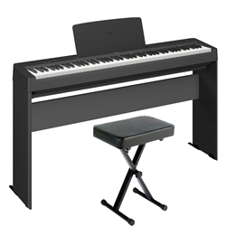 Yamaha P-143LXB Entry Level Digital Piano w/Stand & Bench 88 Keys
