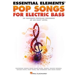 Essential Elements Pop Songs For Electric Bass - Easy