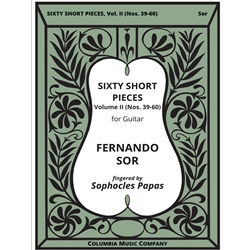 Sixty Short Pieces Volume 2 - Nos. 39 - 60 -