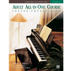 Alfred'S Basic Adult All-In-one Course Book - 3