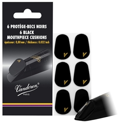 Vandoren VMCX6+ Mouthpiece Cushions - Pack of 6 0.8mm