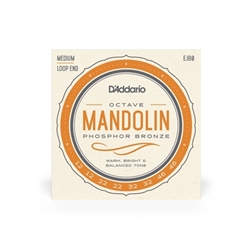 D'Addario EJ80 Octave Mandolin Set Medium - 12-46