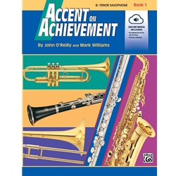 Accent On Achievement - Book 1 - Beginning Tenor Sax