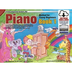 Progressive Piano Method for Young Beginners Book - 1