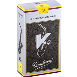 Vandoren Alto Sax Reeds - V12 - Box of 10