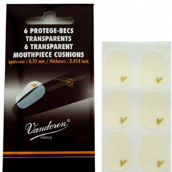 Vandoren VMC6+ Mouthpiece Cushions - Pack of 6 .35mm