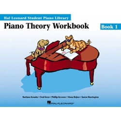 Hal Leonard Student Piano Library Piano Theory Workbook Book 1 - 1